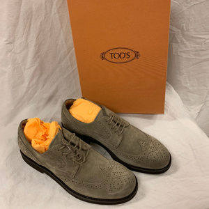Tods Suede Lace-up Shoes XXM0WP00C10RE0C405 (3)